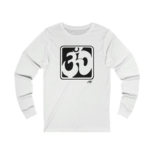 Load image into Gallery viewer, Unisex Long Sleeve Tee: Om_Front Print