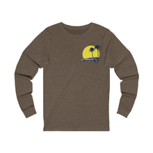 Load image into Gallery viewer, Unisex Long Sleeve Tee: DH Palms Sunset_Front & Back Print