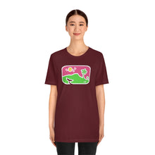 Load image into Gallery viewer, Unisex Tee: Diamond Head Dancing Whale in Color
