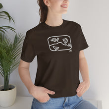 Load image into Gallery viewer, Unisex Tee: Diamond Head Dancing Whale