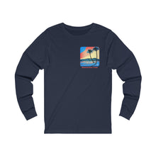 Load image into Gallery viewer, Unisex Long Sleeve Tee: DH Palms Comic_Front & Back Print