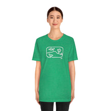 Load image into Gallery viewer, Unisex Tee: Diamond Head Dancing Whale
