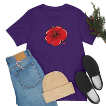 Load image into Gallery viewer, Unisex Tee: Hibiscus