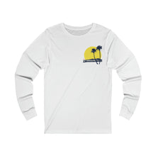 Load image into Gallery viewer, Unisex Long Sleeve Tee: DH Palms Sunset_Front & Back Print