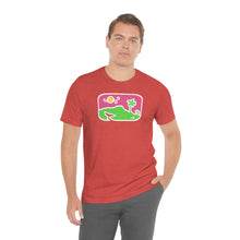 Load image into Gallery viewer, Unisex Tee: Diamond Head Dancing Whale in Color