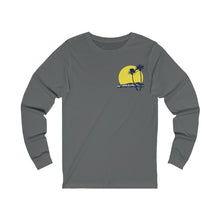 Load image into Gallery viewer, Unisex Long Sleeve Tee: DH Palms Sunset_Front & Back Print