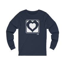 Load image into Gallery viewer, Unisex Long Sleeve Tee: Hearts_Front Print