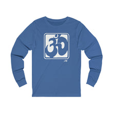 Load image into Gallery viewer, Unisex Long Sleeve Tee: Om_Front Print