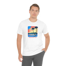Load image into Gallery viewer, Unisex Tee: Diamond Head Palms Comic