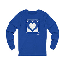 Load image into Gallery viewer, Unisex Long Sleeve Tee: Hearts_Front Print