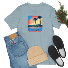 Load image into Gallery viewer, Unisex Tee: Diamond Head Palms Comic