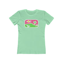 Load image into Gallery viewer, Women's Tee: Diamond Head Dancing Whale in Color