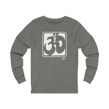 Load image into Gallery viewer, Unisex Long Sleeve Tee: Om_Front Print