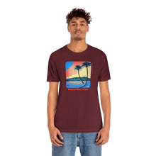 Load image into Gallery viewer, Unisex Tee: Diamond Head Palms Comic