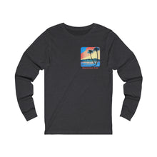 Load image into Gallery viewer, Unisex Long Sleeve Tee: DH Palms Comic_Front & Back Print