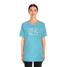 Load image into Gallery viewer, Unisex Tee: Diamond Head Dancing Whale