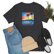 Load image into Gallery viewer, Unisex Tee: Diamond Head Palms Comic
