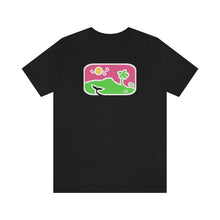 Load image into Gallery viewer, Unisex Tee: Diamond Head Dancing Whale in Color