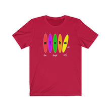 Load image into Gallery viewer, Unisex Tee: Aloha Boards_Front Print