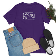 Load image into Gallery viewer, Unisex Tee: Diamond Head Dancing Whale