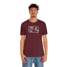 Load image into Gallery viewer, Unisex Tee: Diamond Head Dancing Whale