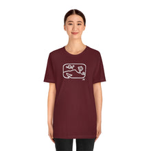 Load image into Gallery viewer, Unisex Tee: Diamond Head Dancing Whale