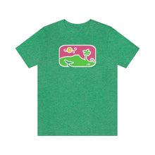 Load image into Gallery viewer, Unisex Tee: Diamond Head Dancing Whale in Color