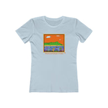Load image into Gallery viewer, Women's Tee: Diamond Head Ocean Life