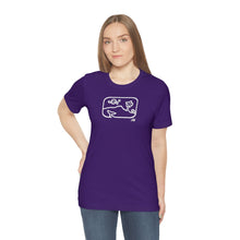 Load image into Gallery viewer, Unisex Tee: Diamond Head Dancing Whale