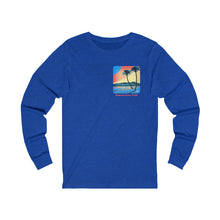 Load image into Gallery viewer, Unisex Long Sleeve Tee: DH Palms Comic_Front & Back Print