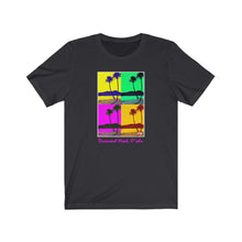 Load image into Gallery viewer, Unisex Tee: Diamond Head Palms PopArt