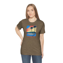 Load image into Gallery viewer, Unisex Tee: Diamond Head Palms Comic