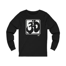 Load image into Gallery viewer, Unisex Long Sleeve Tee: Om_Front Print