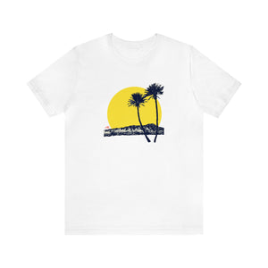 Unisex Tee: DH Palms Sunset