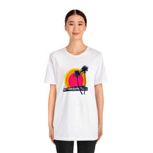 Load image into Gallery viewer, Unisex Tee: DH Palms Triple Sunset
