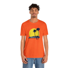 Load image into Gallery viewer, Unisex Tee: DH Palms Sunset
