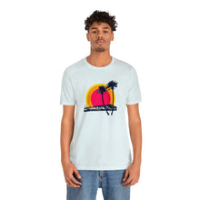 Load image into Gallery viewer, Unisex Tee: DH Palms Triple Sunset
