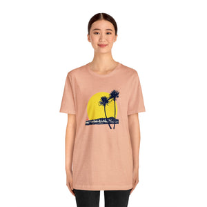 Unisex Tee: DH Palms Sunset