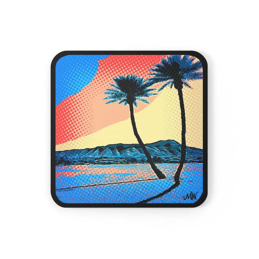 DH Palms Coaster Set