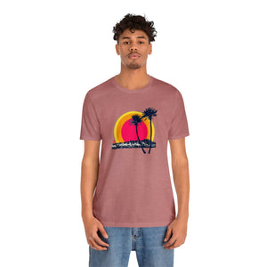 Unisex Tee: DH Palms Triple Sunset