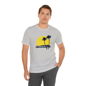 Unisex Tee: DH Palms Sunset