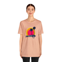 Load image into Gallery viewer, Unisex Tee: DH Palms Triple Sunset
