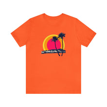 Load image into Gallery viewer, Unisex Tee: DH Palms Triple Sunset
