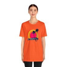 Load image into Gallery viewer, Unisex Tee: DH Palms Triple Sunset
