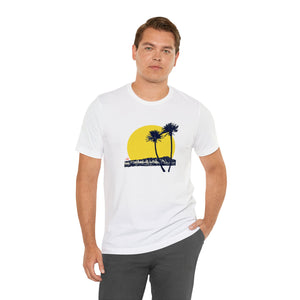 Unisex Tee: DH Palms Sunset