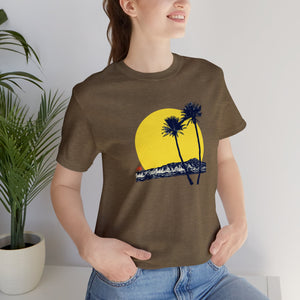 Unisex Tee: DH Palms Sunset