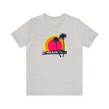 Load image into Gallery viewer, Unisex Tee: DH Palms Triple Sunset
