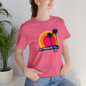 Unisex Tee: DH Palms Triple Sunset