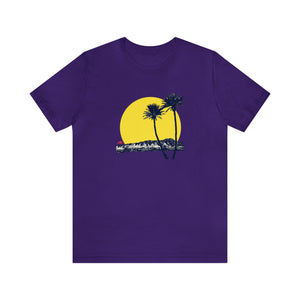 Unisex Tee: DH Palms Sunset