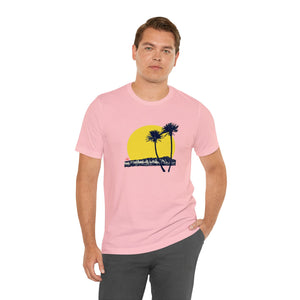 Unisex Tee: DH Palms Sunset